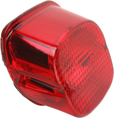 20100783 - DRAG SPECIALTIES LENS T/L RED BOT TAG03-22