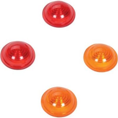 20201178 - DRAG SPECIALTIES LENS KIT AMB/RED MINI-BUL