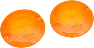 20201183 - DRAG SPECIALTIES LENS T/S FLT AMBER