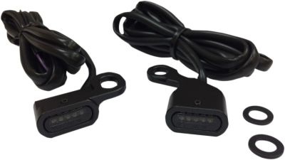 20402135 - DRAG SPECIALTIES LIGHTS TRNSIG BLK SMK 96-