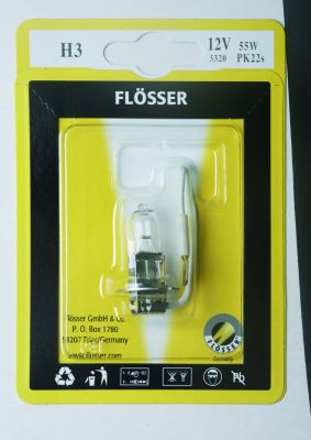 20600366 - FLOSSER BULB H3 12V 55W PK22S