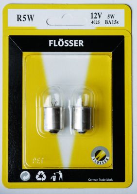 20600393 - FLOSSER BULB R5W 12V 5W BA15S 10PK