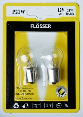 20600417 - FLOSSER BULB P21W 12V 21W BA15S 10PK