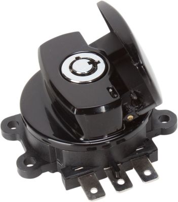 21060225 - DRAG SPECIALTIES SWITCH IGN BLK SIDE HINGE