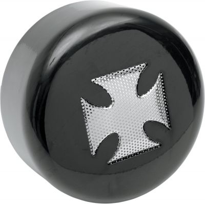 21070029 - DRAG SPECIALTIES COVER HORN BLK91-19 CROSS