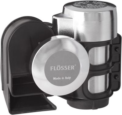 21070241 - FLOSSER AIR HORN 520+660HZ 12V CHR.