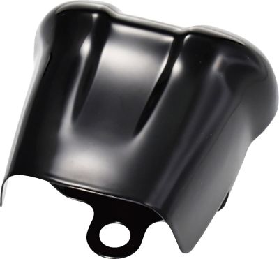 21070328 - DRAG SPECIALTIES COVER HORN BLK W.FALL