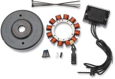 21121204 - DRAG SPECIALTIES KIT CHARGING 32A BLK