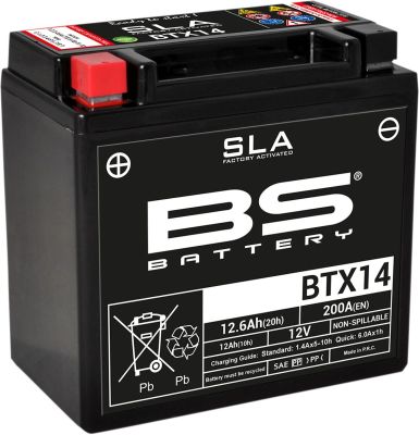 21130633 - BS BATTERY BATTERY BS BTX14 SLA