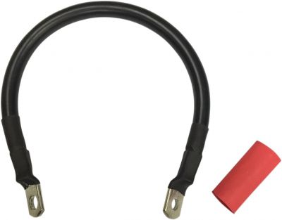 21130653 - DRAG SPECIALTIES CABLE BATTERY BLK 12