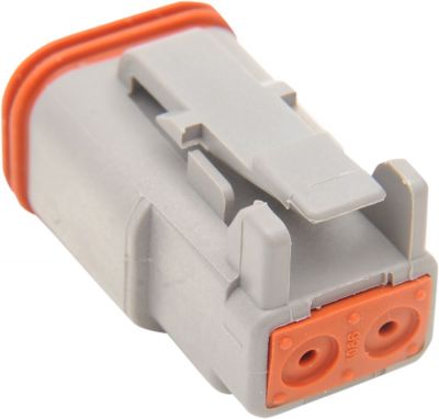 21200051 - NAMZ PLUG DEUTSCH DT-SERIES 2-SOCKET GREY