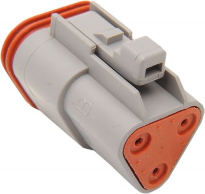 21200053 - NAMZ PLUG DEUTSCH DT-SERIES 3-SOCKET GREY