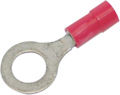 21200575 - NAMZ RING TERMINAL Ø 0.25" 18-22 GAUGE (0,6-1MM) RED 25 PK