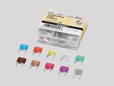 21300176 - FLOSSER FUSES MINI 10A 50PK