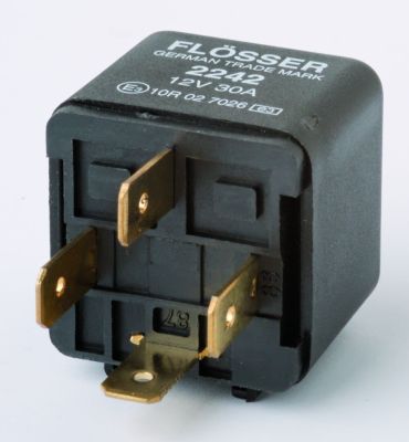 21300217 - FLOSSER RELAYS 12V30A OPEN 4 TER. 10PK