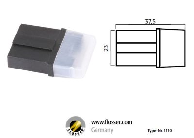 21300221 - FLOSSER FUSEHOLDER STD W/CAP 10 PK