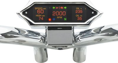 22100596 - Dakota Digital SPEEDO SPIKE CHR 04-13