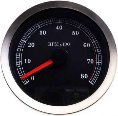 22110166 - DRAG SPECIALTIES TACHOMETER BLK 04-