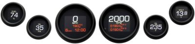 22120746 - Dakota Digital GAUGE 6/SET BL BZ FLHT04+