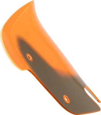 23121246 - KLOCK WERKS WINDSHIELD FLARE 10" KOLOR ORANGE ICE