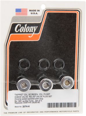 24010108 - COLONY PLUG KT OIL PUMP 81-99 BT