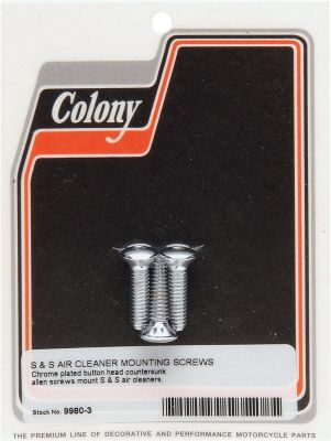 24010125 - COLONY BOLTS S&S AIR CLN CVR