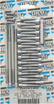 24010776 - DRAG SPECIALTIES BOLT KT TRAN SMTH FL 7-16