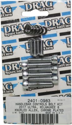 24010983 - DRAG SPECIALTIES BOLT KIT M8HANCON K AL CH