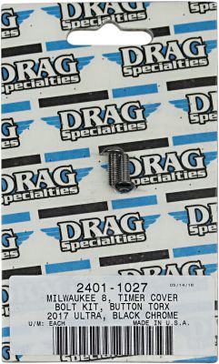 24011027 - DRAG SPECIALTIES BOLT KIT M8 TIMING B/C K