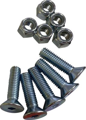 24011598 - DRAG SPECIALTIES SCREWS RTR 3/8-16CS W/NUT