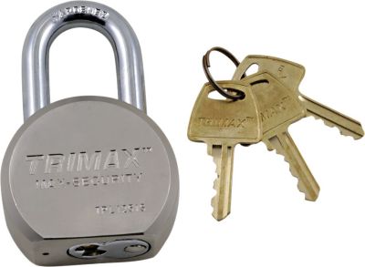 40100023 - TRIMAX PADLOCK STEEL W/1.25