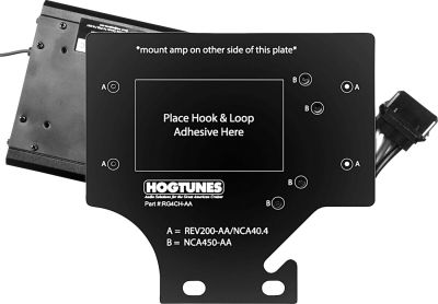 44050405 - HOGTUNES MOUNT AMP ADPT 98-13 RG