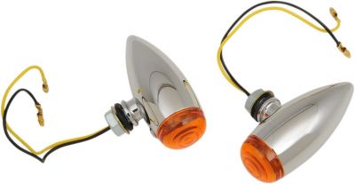 78052069 - DRAG SPECIALTIES SMOOTH BULLET LED AMBER
