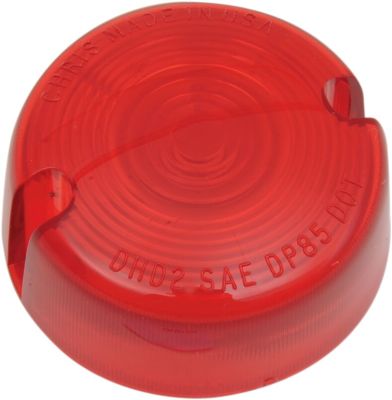 DHD2R - CHRIS PRODUCTS TS REPL LENS RED 86-99FX