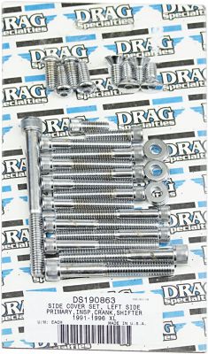 DS190863 - DRAG SPECIALTIES SIDE CVR SET 91-03 XL