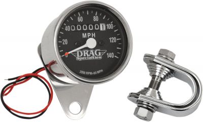 DS244131 - DRAG SPECIALTIES 2:1 BLK FACE MINI SPEEDO