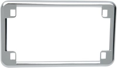 DS270220 - DRAG SPECIALTIES CHR LIC PLATE FRAME 4X7