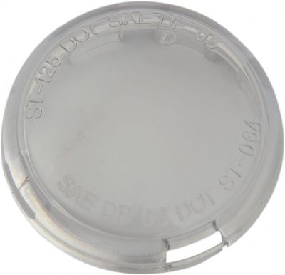 DS280519 - DRAG SPECIALTIES TURN SIGNAL LENS CLEAR