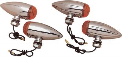 DS282040 - DRAG SPECIALTIES SMOOTH AMBER MARKR LIGHTS
