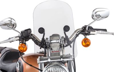 HD3C - SLIPSTREAMER WINDSHIELD TOMBSTONE CLR