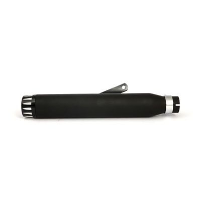 501103 - HIGHWAY HAWK Rage universal muffler 17" long black with black end cap