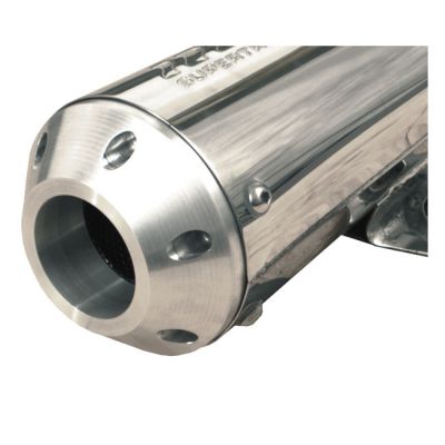 501156 - CPV, exhaust tip for 4" SuperTrapp