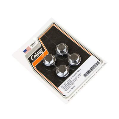 501770 - Colony, rocker shaft end plug set. Hex style. Chrome