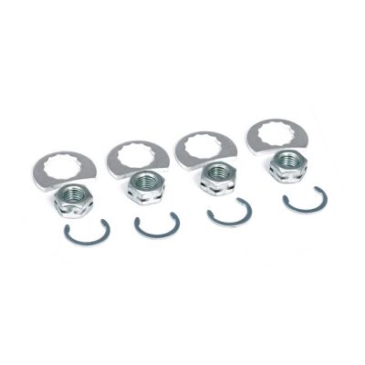 501945 - MCS, Stage 8 exhaust nut mount kit chrome