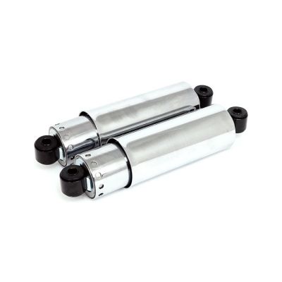 502295 - MCS Shock absorbers 11", full cover. Chrome