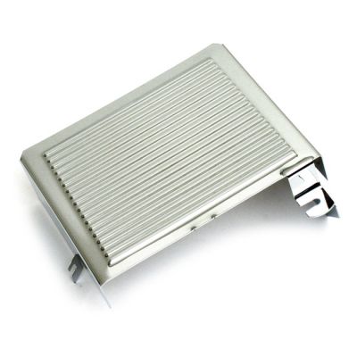 502365 - MCS Battery side cover. Chrome. Ribbed