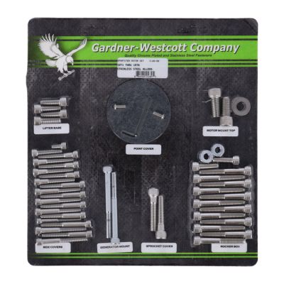 503123 - GARDNER-WESTCOTT Motor screw set, ss allen