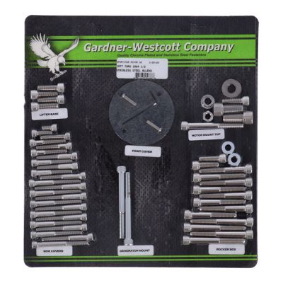 503124 - GARDNER-WESTCOTT GW MOTOR SCREW SET, SS ALLEN