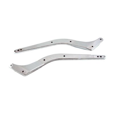 504024 - MCS 06-07 FXST fender struts. Chrome