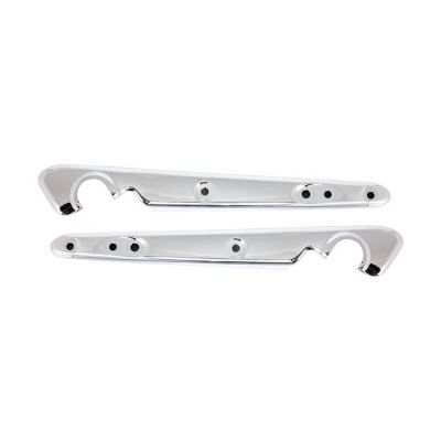 504031 - MCS 04-22 XL fender strut covers. Chrome